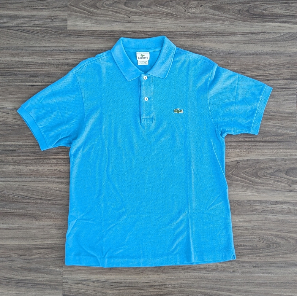 Lacoste Bonnet Blue Polo Size 4